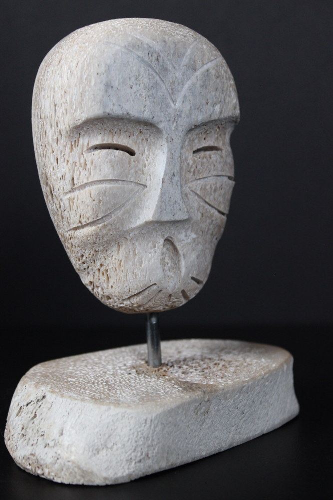 Mask by Billy Merkosak from Pond Inlet -- Mittimitalik