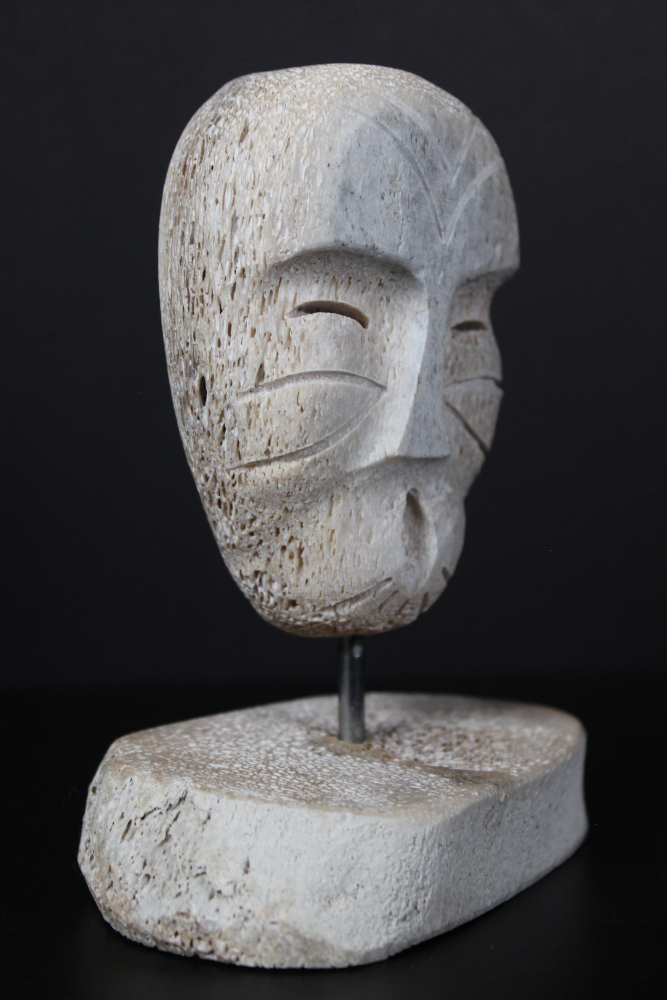 Mask by Billy Merkosak from Pond Inlet -- Mittimitalik