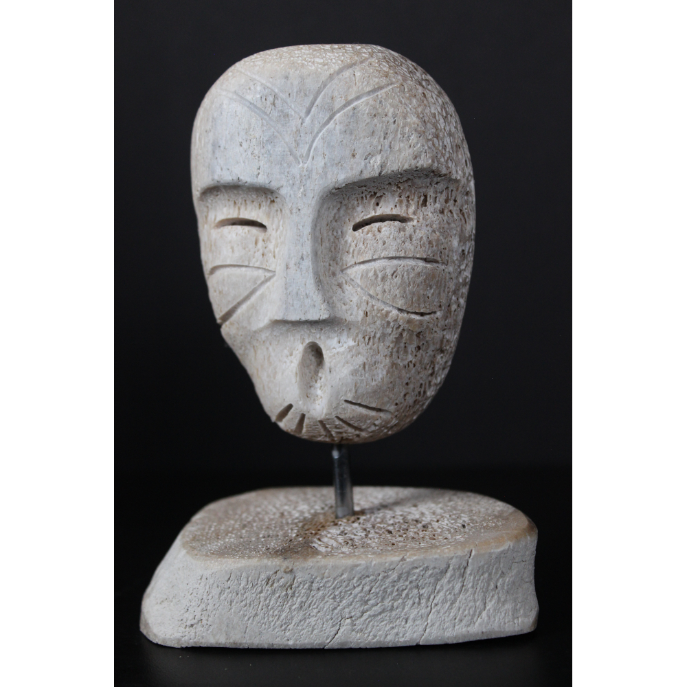 IMG_3247cc Mask by Billy Merkosak from Pond Inlet -- Mittimitalik Mask by Billy Merkosak from Pond Inlet -- Mittimitalik