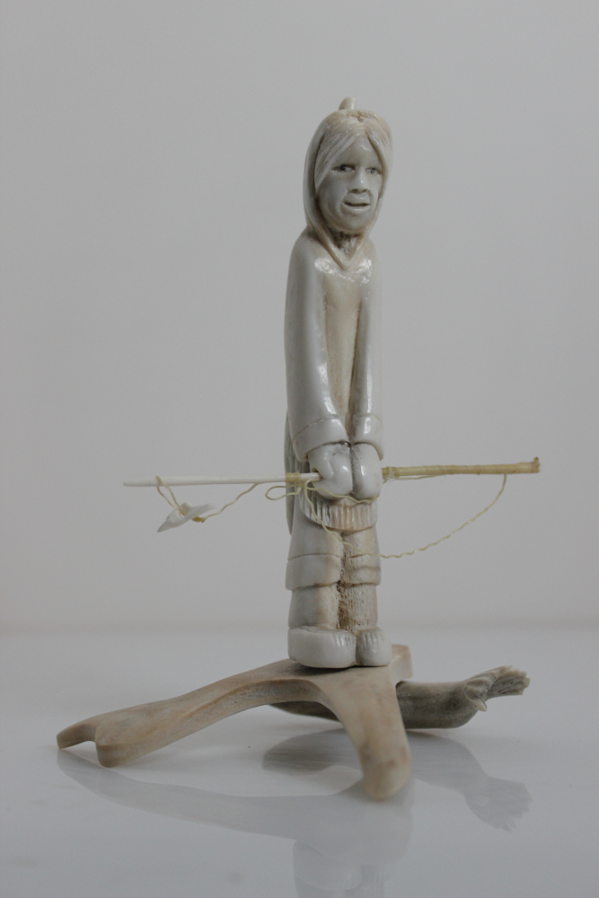 Seal Hunter by Tarsis Pillakapsi from Igloolik