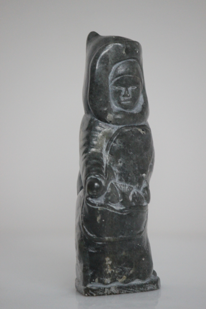 Woman with Fish by Niali Uitalupu from Nunavut