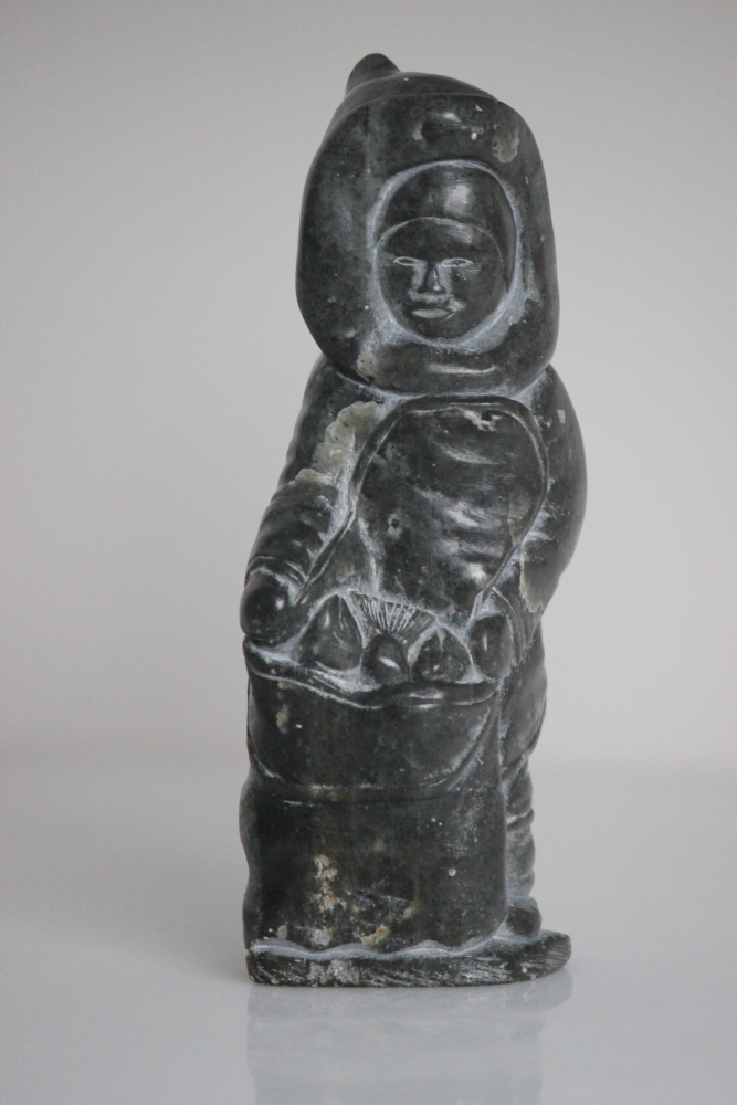 Woman with Fish by Niali Uitalupu from Nunavut