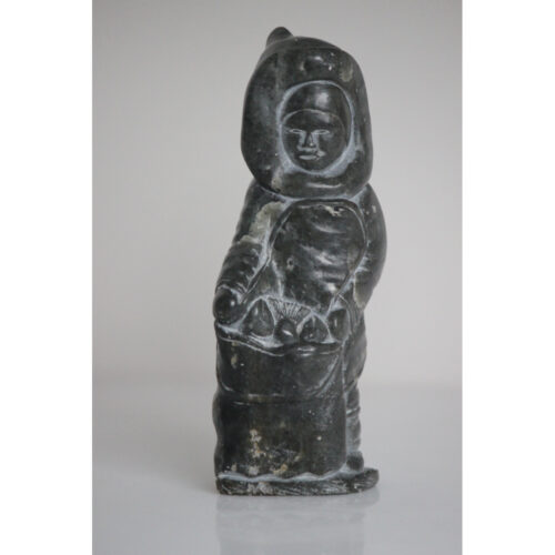 Woman with Fish by Niali Uitalupu from Nunavut
