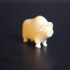 Miniture Muskox by Mark Tungilik from Repulse Bay - Naujaat