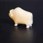 Miniture Muskox by Mark Tungilik from Repulse Bay - Naujaat