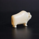 Miniture Muskox by Mark Tungilik from Repulse Bay - Naujaat