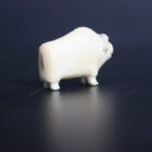 Miniture Muskox by Mark Tungilik from Repulse Bay - Naujaat