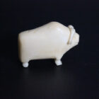 Miniture Muskox by Mark Tungilik from Repulse Bay - Naujaat