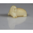 Miniature Walrus by Mark Tungilik from Repulse Bay -- Naujaat
