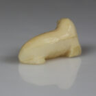 Miniature Walrus by Mark Tungilik from Repulse Bay -- Naujaat