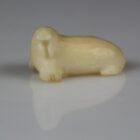 Miniature Walrus by Mark Tungilik from Repulse Bay -- Naujaat