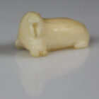 Miniature Walrus by Mark Tungilik from Repulse Bay -- Naujaat