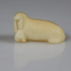 Miniature Walrus by Mark Tungilik from Repulse Bay -- Naujaat