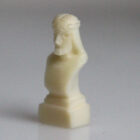 Miniature Ivory Bust of Christ by Mark Tungilik from Repulse Bay / Naujaat