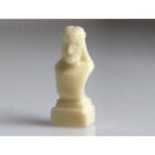 Miniature Ivory Bust of Christ by Mark Tungilik from Repulse Bay / Naujaat