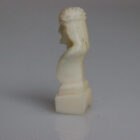 Miniature Ivory Bust of Christ by Mark Tungilik from Repulse Bay / Naujaat